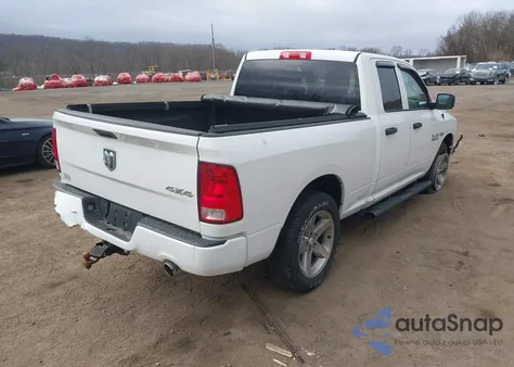 2017 Ram 1500 Express Quad Cab 4X4 6'4 Box from USA, damaged, VIN 1C6RR7FT9HS665607